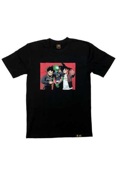 Stay Winning x Double Up DBZ/PIF Black Tee