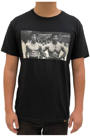 Stay Winning Double Dragon Black Tee