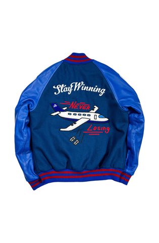 Stay Winning Americano Varsity Jacket