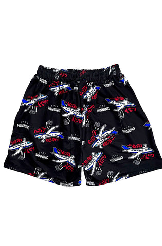 Stay Winning Americano Black Shorts