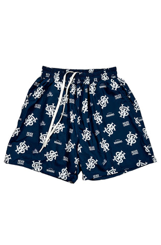 Stay Winning Blue Swim Trunks