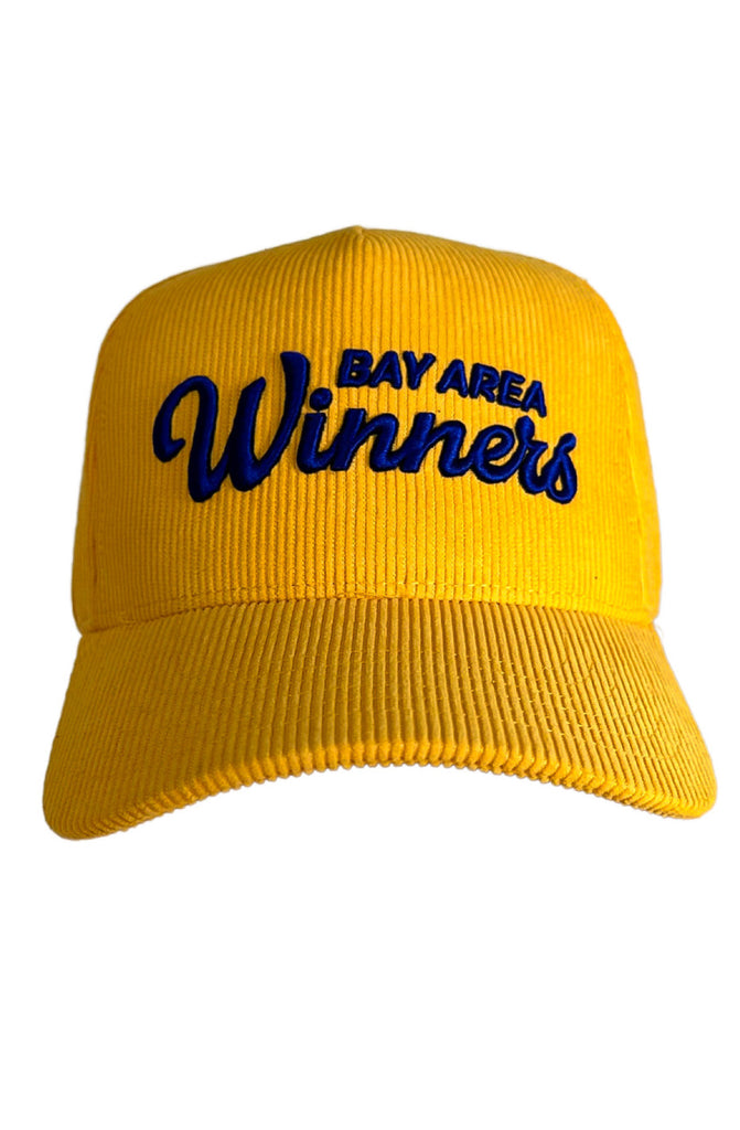 Stay Winning Corduroy Bay Area Winners Hat (Yellow) Stay Winning Corduroy Bay Area Winners Hat (Yellow)