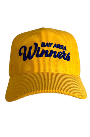 Stay Winning Corduroy Bay Area Winners Hat (Yellow)