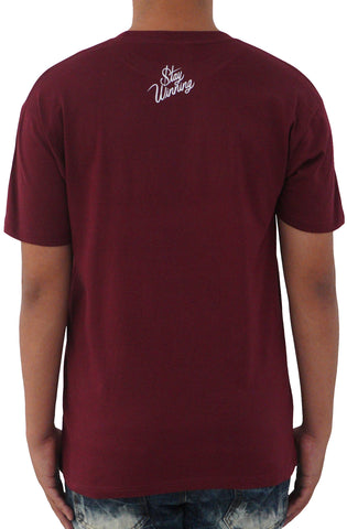 Stay Winning Never Losing Godmother Maroon Tee