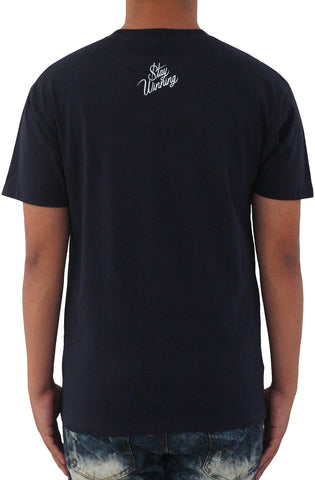 Stay Winning Never Losing El Chapo Navy Tee