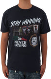 Stay Winning Never Losing El Chapo Navy Tee