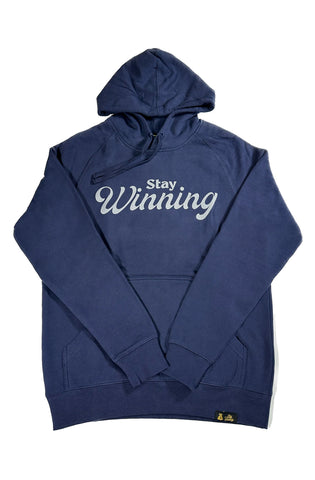 Stay Winning Blue 3M Windbreaker Zip-Up Jacket