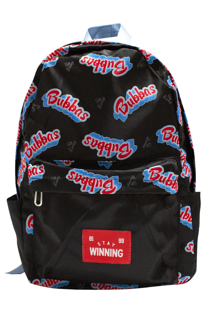 Stay Winning Black Bubbas Backpack Stay Winning Black Bubbas Backpack