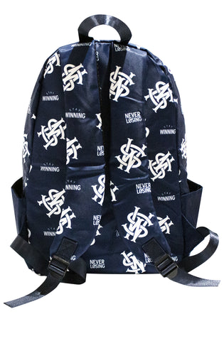 Stay Winning Blue Backpack