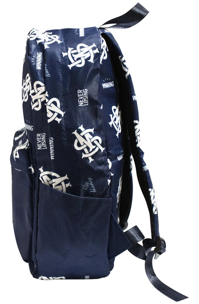 Stay Winning Blue Backpack
