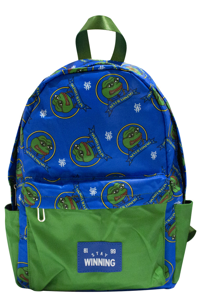 Stay Winning Carty The Frog Backpack Stay Winning Carty The Frog Backpack
