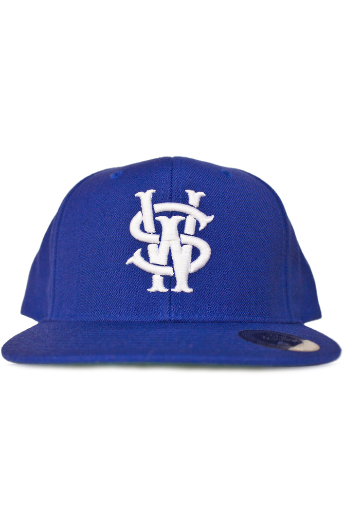 Stay Winning SW Royal Blue/White Snapback Hat Stay Winning SW Royal Blue/White Snapback Hat