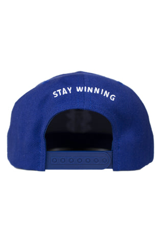Stay Winning SW Royal Blue/White Snapback Hat