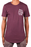 Stay Winning Anti-Hater Player's Club Maroon Scoop Tee