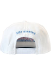 Stay Winning Bubbas White Snapback Hat