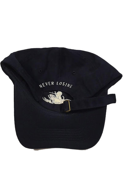 Stay Winning Navy Blue/White Dad Hat