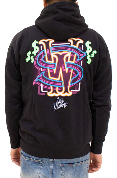 Stay Winning Westside Neon Black Hoodie
