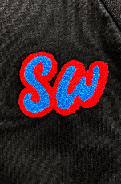 Stay Winning Split Camo Chenille Hoodie
