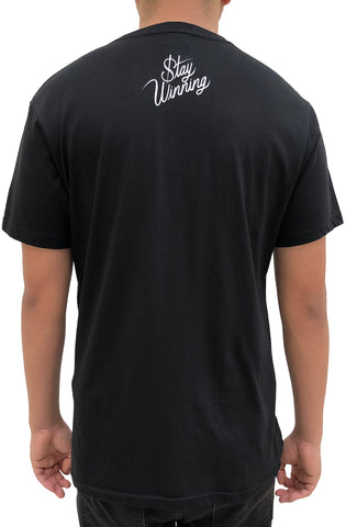 Stay Winning Double Dragon Black Tee