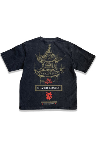Stay Winning Distressed Mobb Meeting Tee