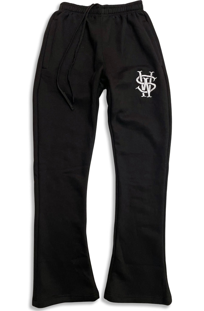 Stay Winning Embroidered Flare Sweatpants