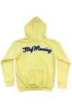 Stay Winning Embroidered SW Logo Cursive Hoodie