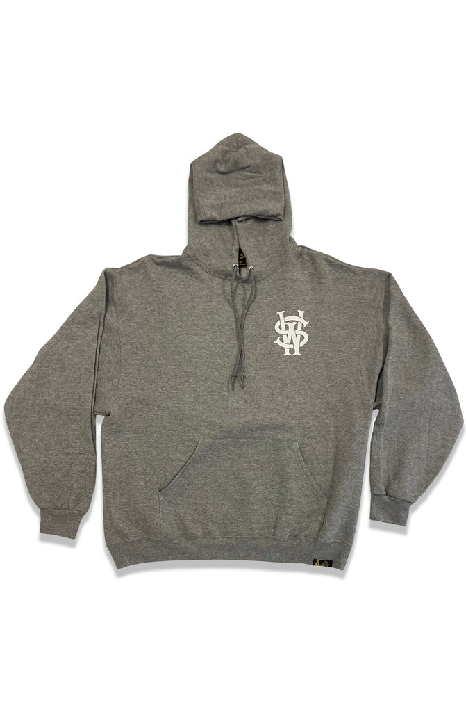 Stay Winning Original SW Script Logo Grey Hoodie