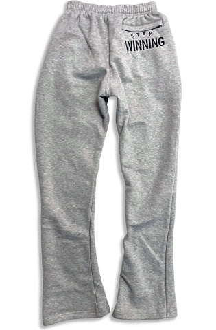 Stay Winning Embroidered Flare Sweatpants