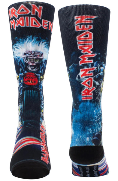 Iron Maiden Eddie Biker Sock 1 Pair