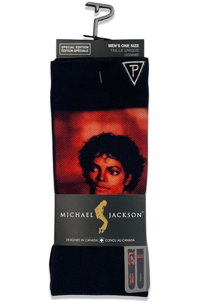 Michael Jackson Thriller Face Socks 1 PAIR