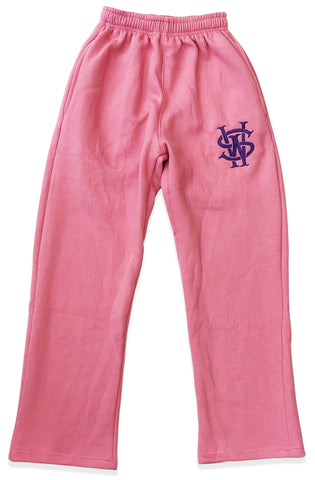 Stay Winning Embroidered Women Flare Sweatpants