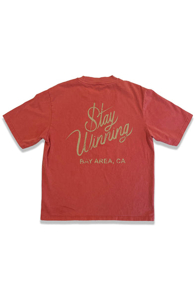 Stay Winning Vintage Wash Logo Tee