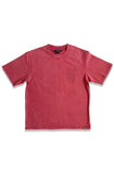 Stay Winning Acid Wash Distressed Original Logo Script Tee