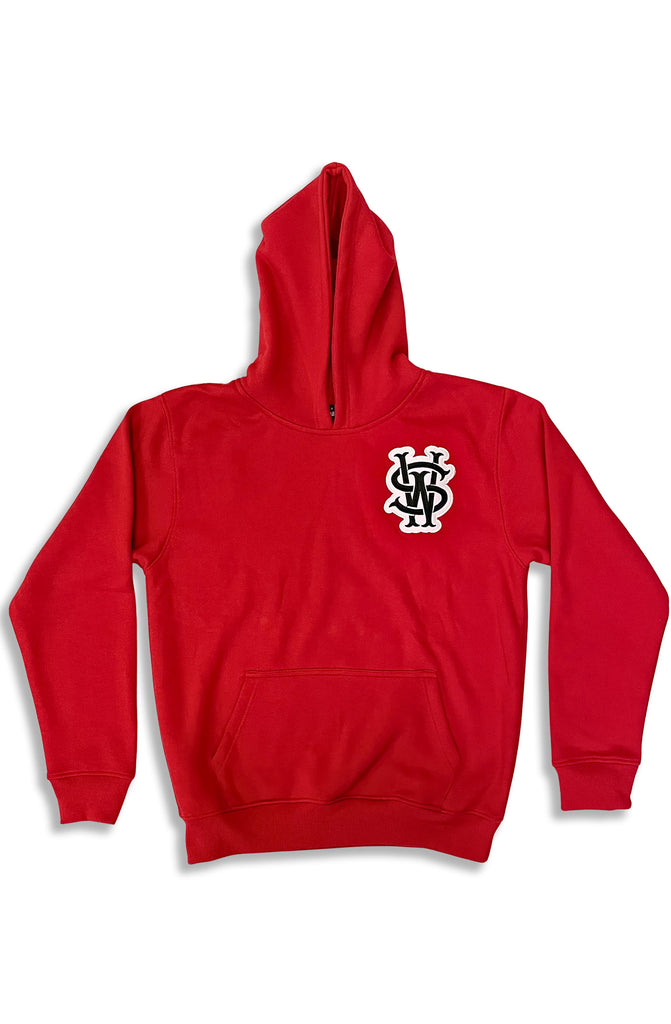 Stay Winning Embroidered SW Logo Cursive Hoodie