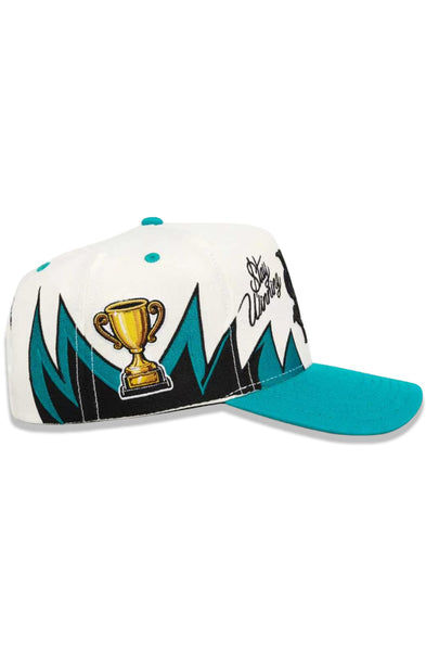 Stay Winning Shark Tooth Snapback Hat