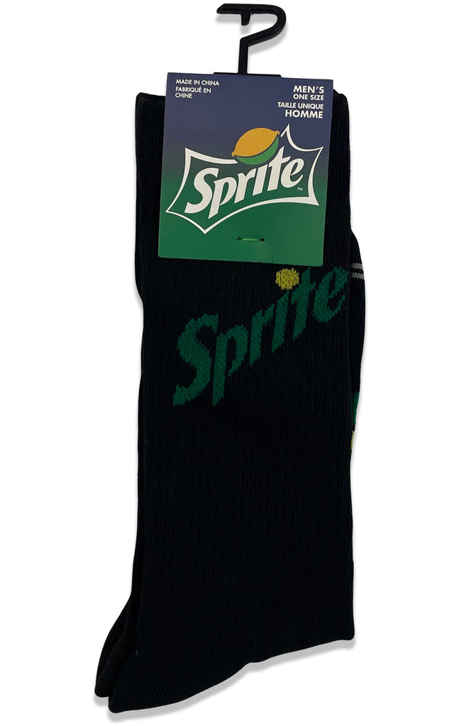 Sprite Green Dotted Logo Crew Sock