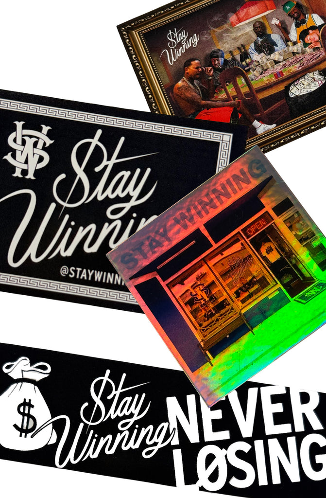 Stay Winning Sticker