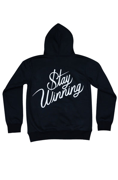 Stay Winning SW Stay Win Áo hoodie đen