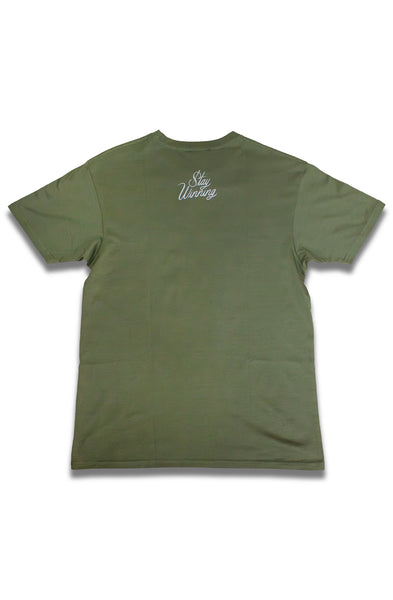 Stay Winning Spend Money Green Tee