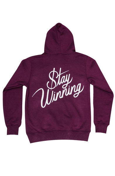 Stay Winning SW Stay Winning Áo hoodie màu hạt dẻ