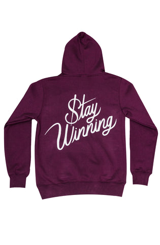 Stay Winning SW Stay Winning Áo hoodie màu hạt dẻ