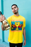 Stay Winning Never Losing Trophy Yellow Tee
