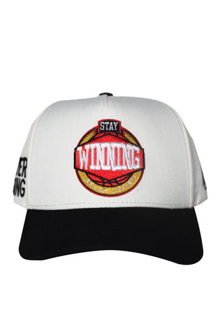 Stay Winning SW Grey/Black Snap Back Hat