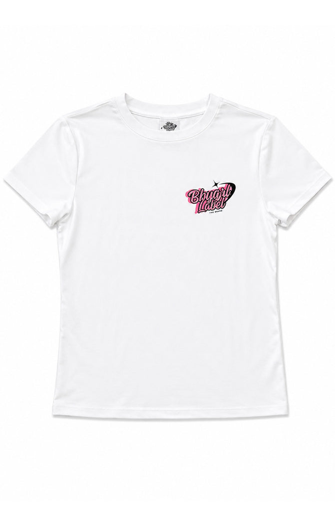 Stay Winning x Bbygrl Label Rhinestone Baby Tee (Pre-Sale)