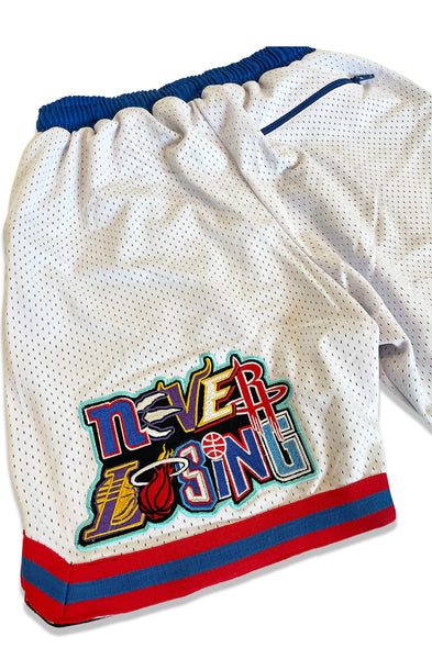 Stay Winning Sports Logos Mesh Shorts