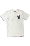 Stay Winning Original SW Script Logo White Tee