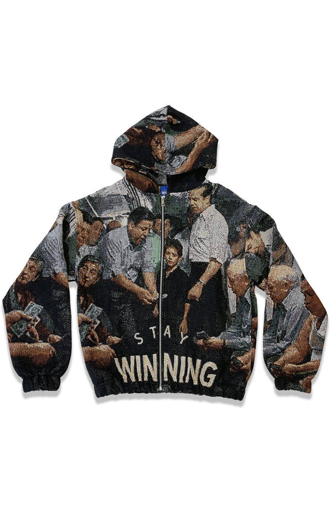 Stay Winning Started Young Zip Up Hoodie