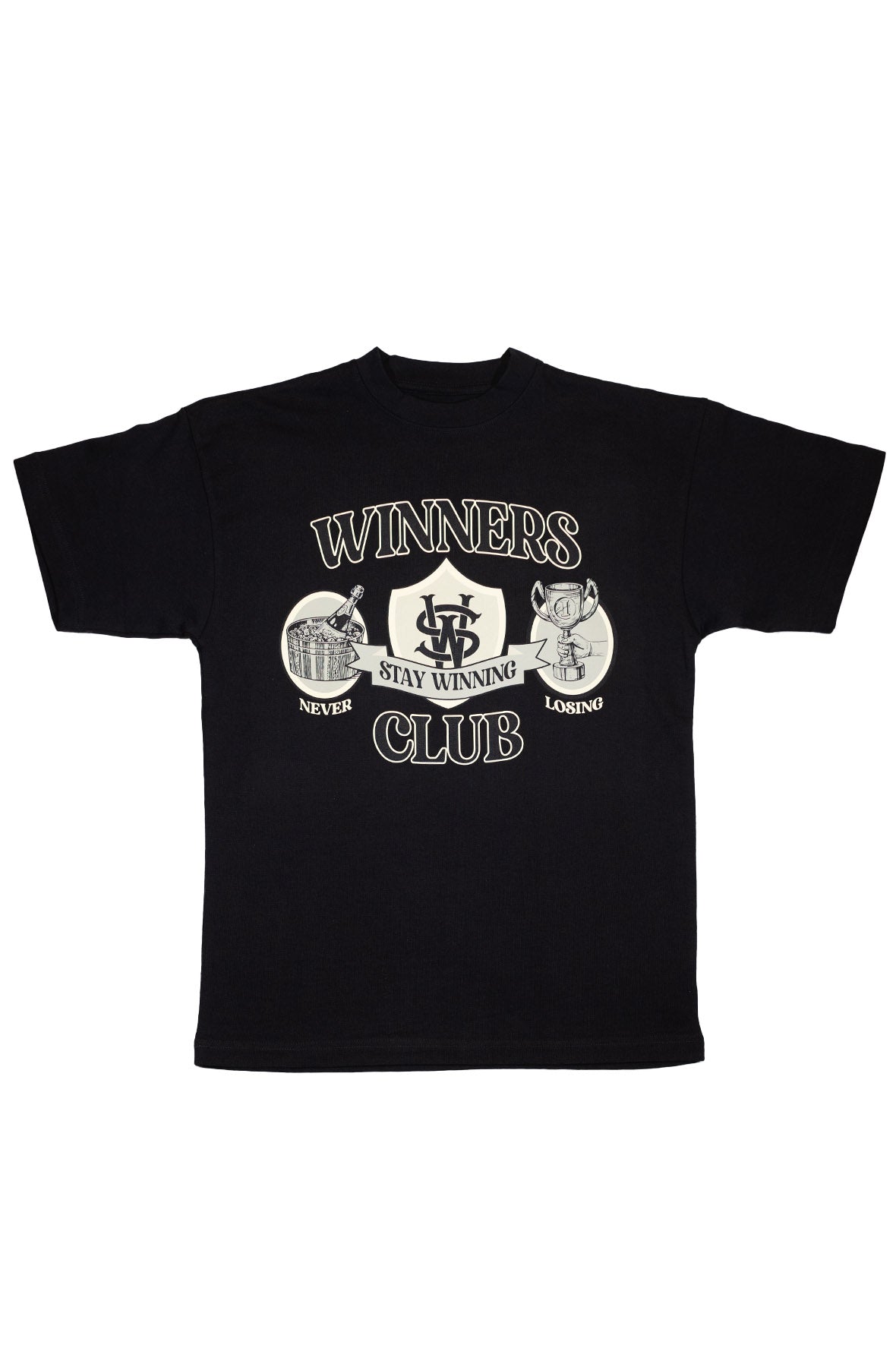 Stay Winning Winners Club Black Tee STAY WINNING