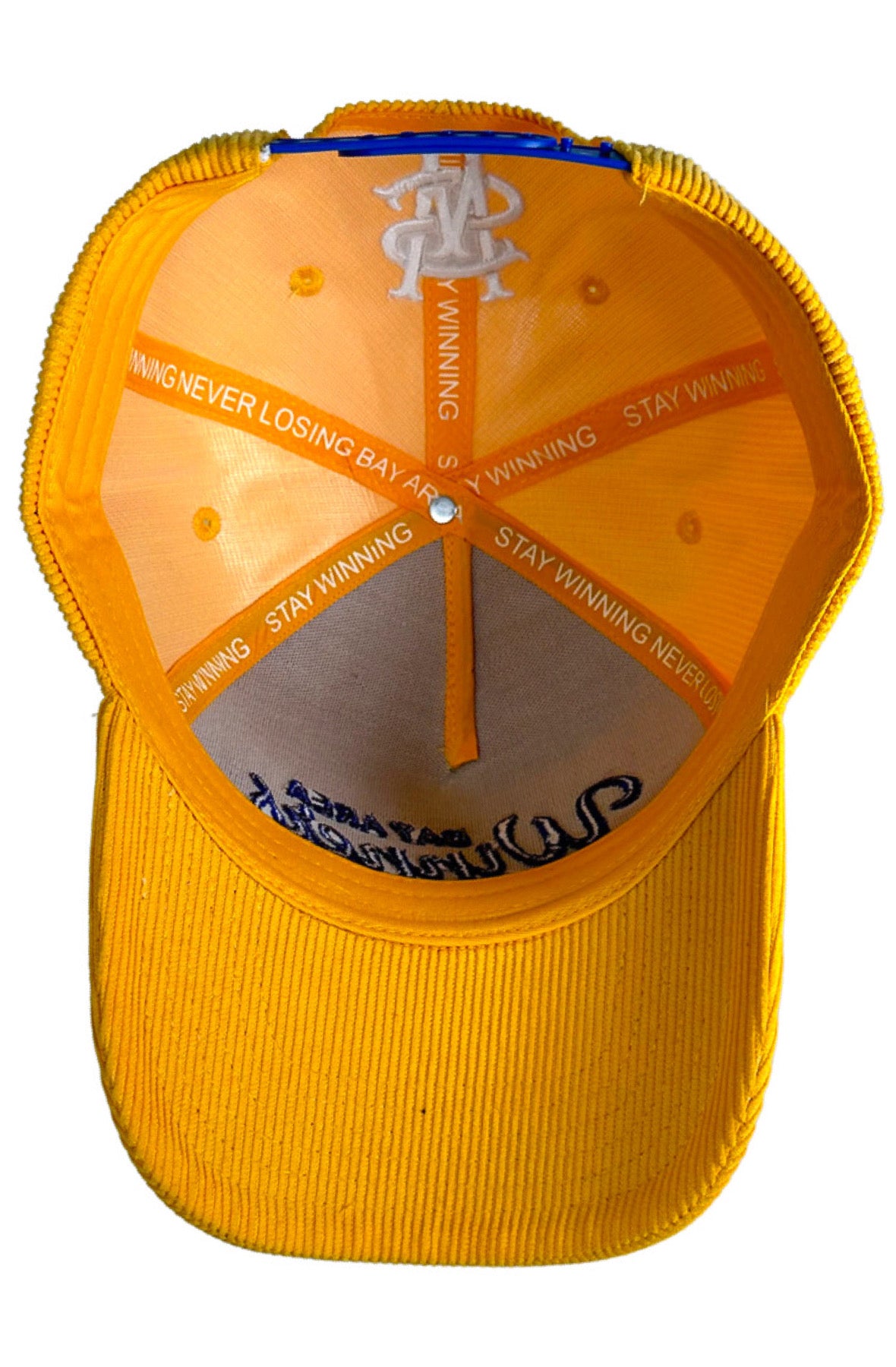 Stay Winning Corduroy Bay Area Winners Hat (Yellow) – STAY WINNING