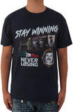Stay Winning Never Losing El Chapo Navy T-Shirt